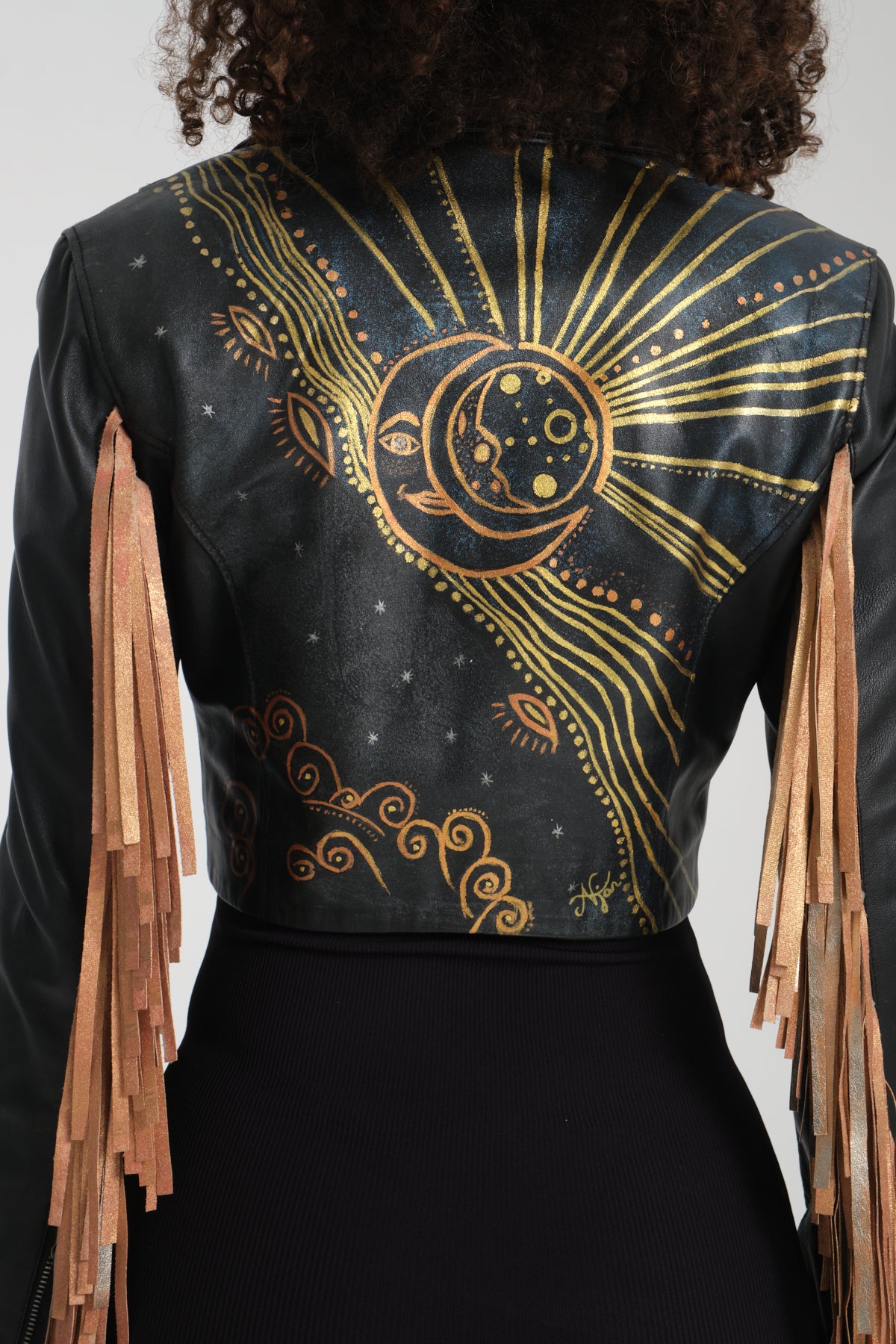 Custom Ceket "Gece Güneşi"