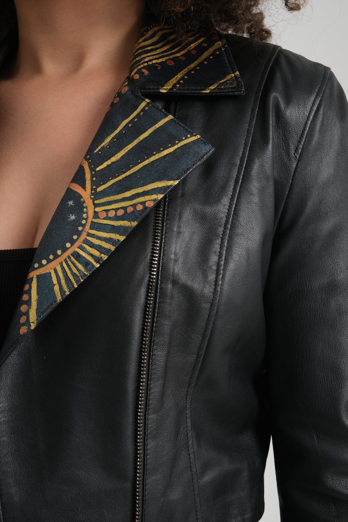 Custom Ceket "Gece Güneşi"