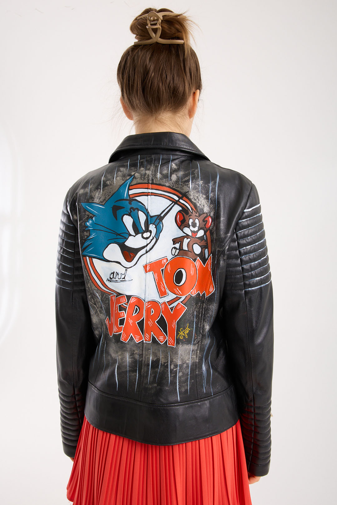 Custom Ceket "Tom ve Jerry"