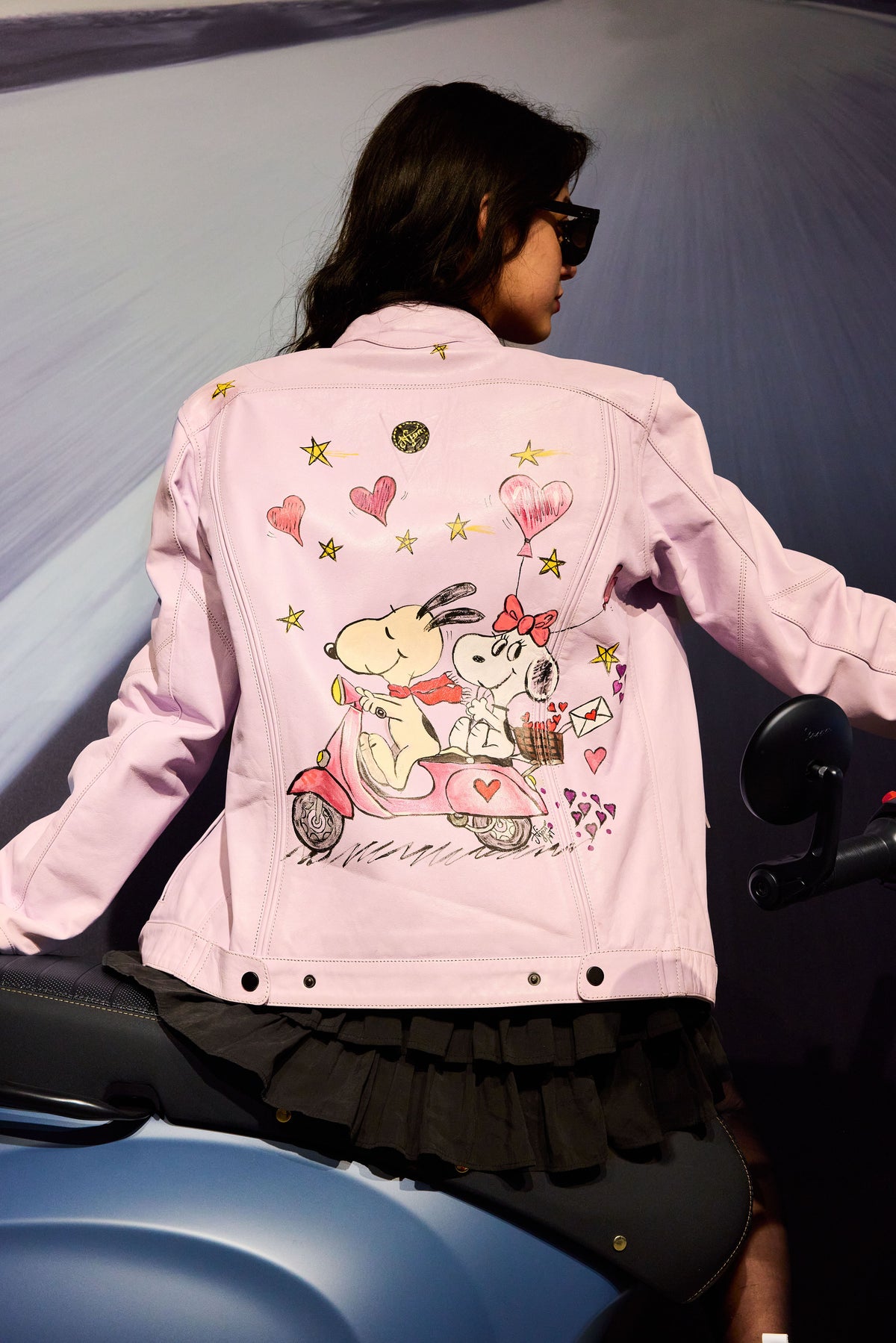 Vespa Custom's "Snoopy&Vespa"