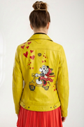 Custom Ceket "Mickey&Vespa"